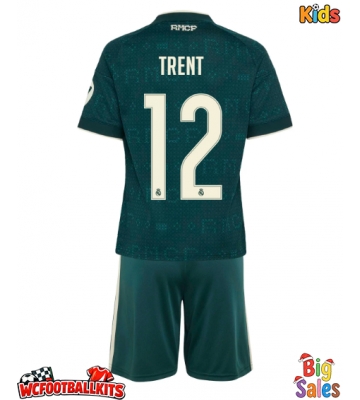 Real Madrid Alexander-Arnold #12 Replica Away Stadium Kit for Kids 2026-27 Short Sleeve (+ pants)